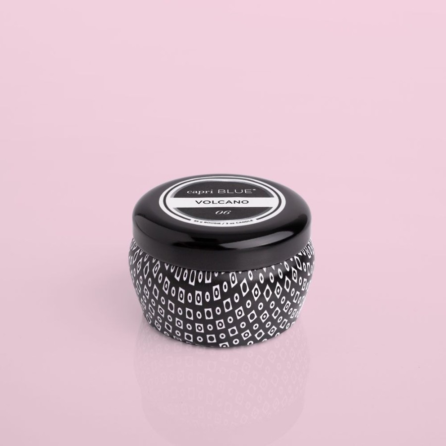 Capri Blue Volcano Black Mini Tin, 3 Oz | Candles