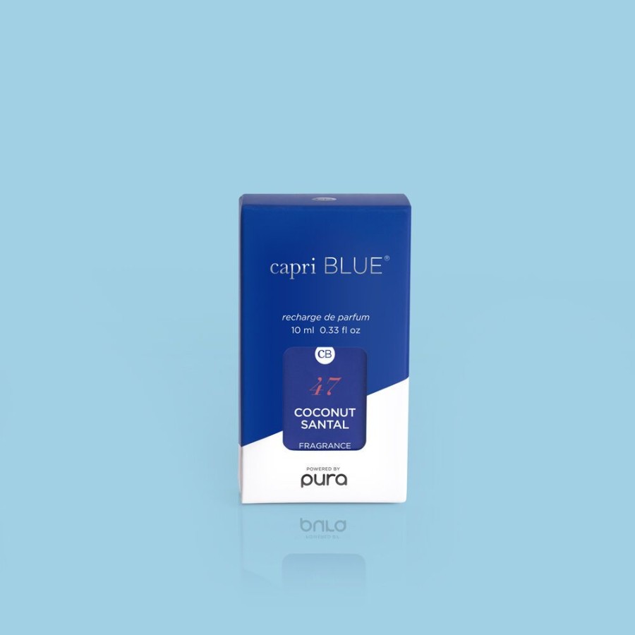 Capri Blue Cb + Pura Diffuser Refill, Coconut Santal | Pura Smart Home Fragrance