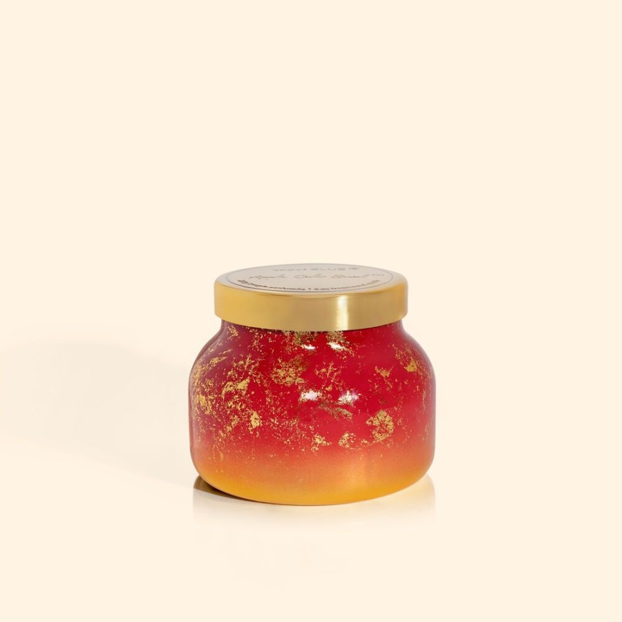 Capri Blue Apple Cider Social Glimmer Petite Jar, 8 Oz | Candles