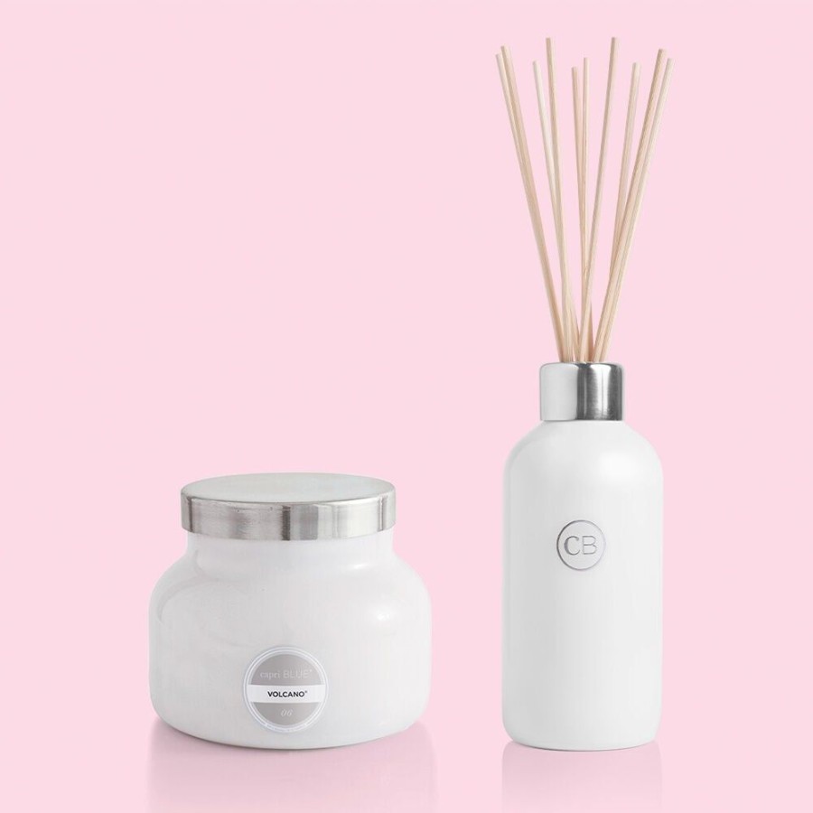 Capri Blue Volcano Home Fragrance Duo In White | Candles