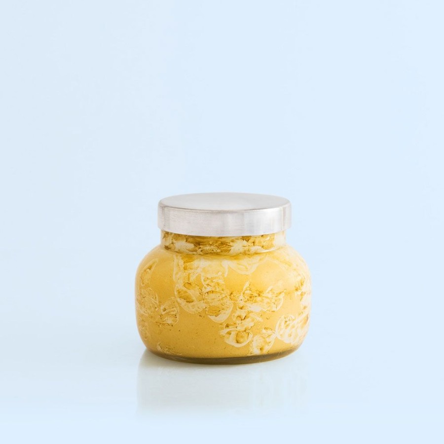 Capri Blue Aloha Orchid Watercolor Petite Jar, 8 Oz | Candles