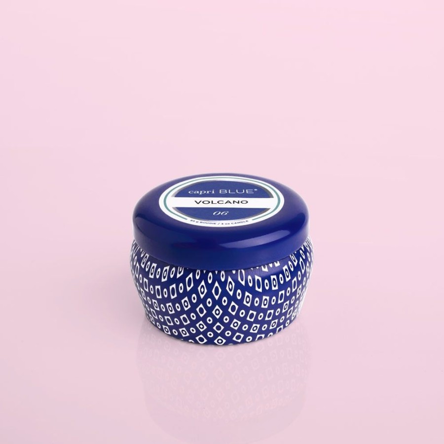 Capri Blue Volcano Blue Mini Tin, 3 Oz | Candles