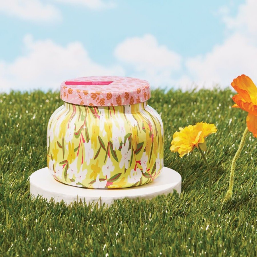 Capri Blue Aloha Orchid Pattern Play Signature Jar, 19 Oz | Candles