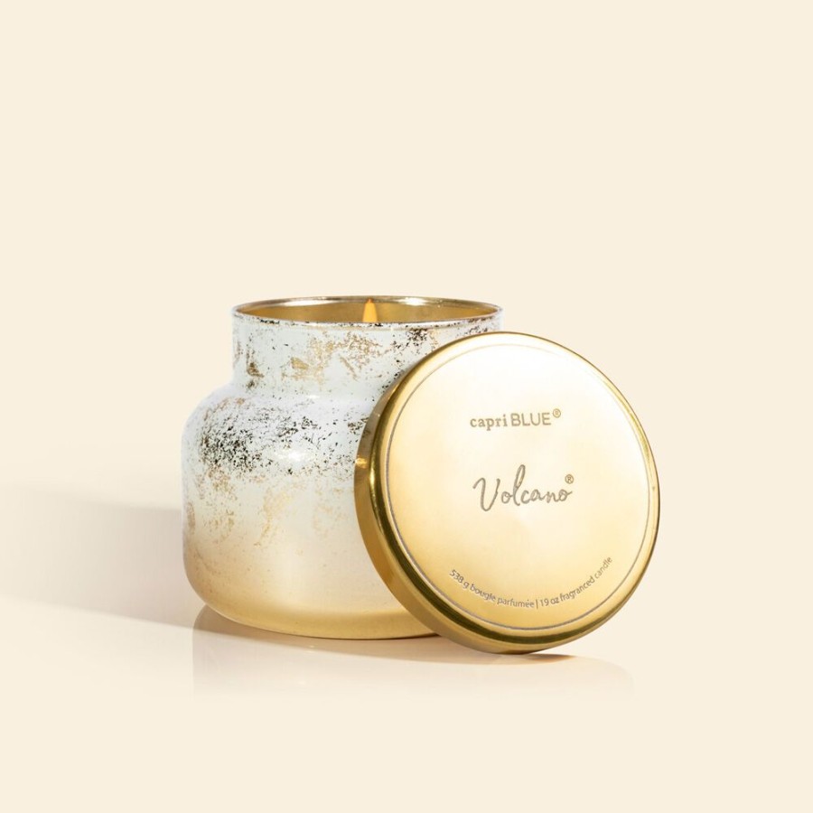 Capri Blue Volcano Glimmer Signature Jar, 19 Oz | Candles