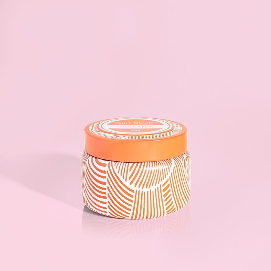 Capri Blue Volcano Tangerine Printed Travel Tin 8.5 Oz | Candles
