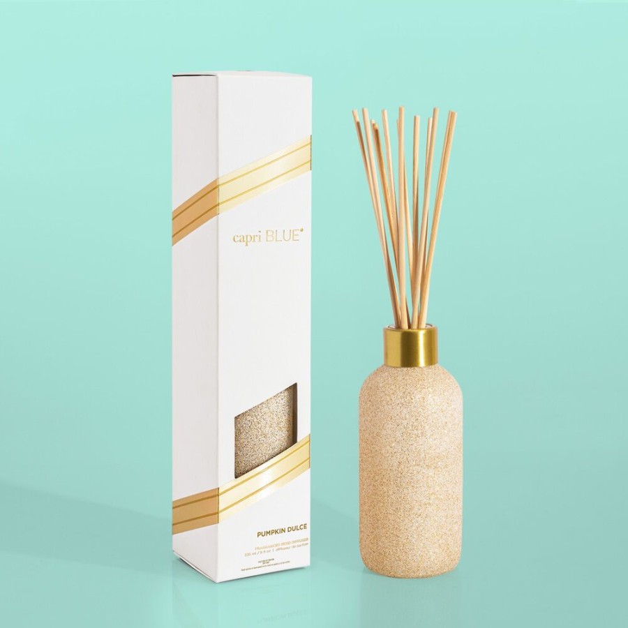 Capri Blue Pumpkin Dulce Glam Reed Diffuser, 8 Fl Oz | Diffusers