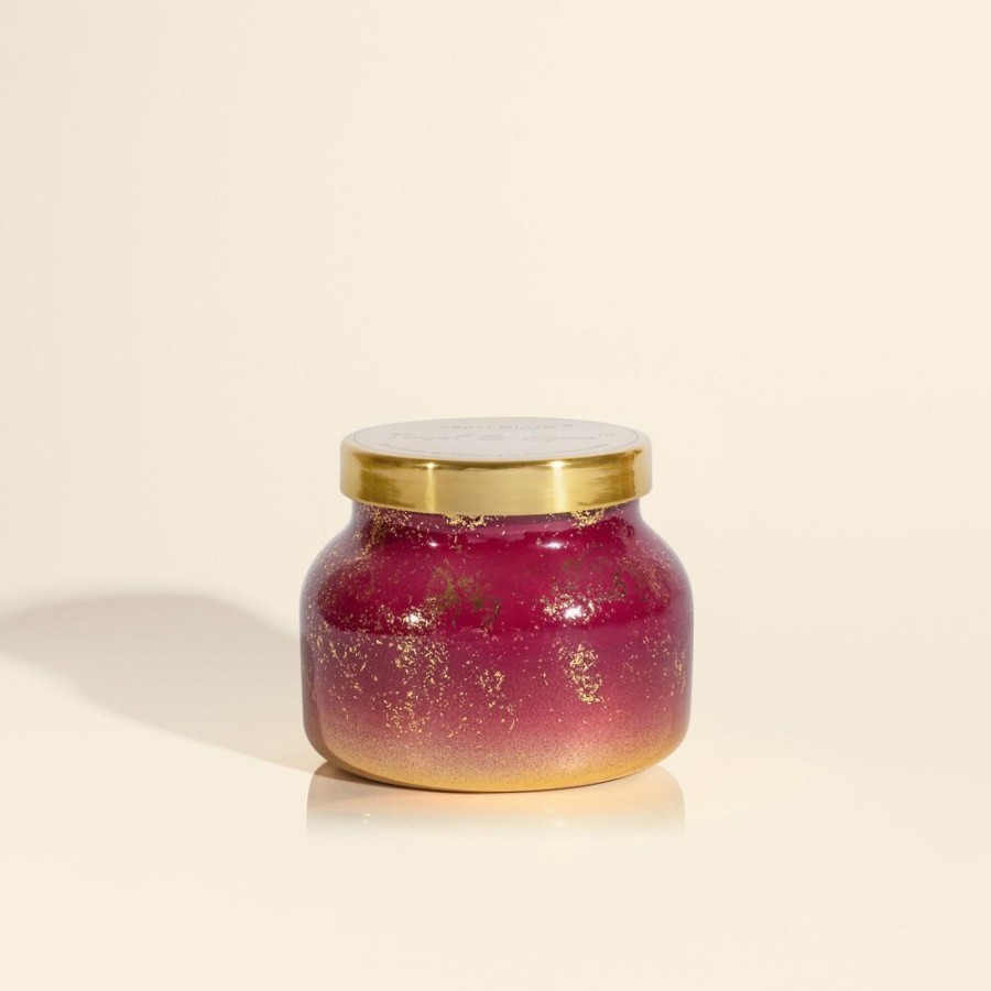 Capri Blue Tinsel & Spice Glimmer Petite Jar, 8 Oz | Candles