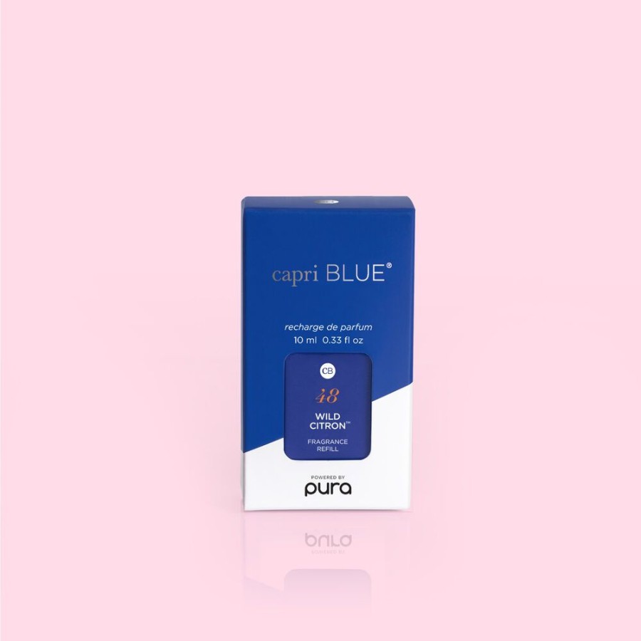 Capri Blue Cb + Pura Diffuser Refill, Wild Citron | Pura Smart Home Fragrance
