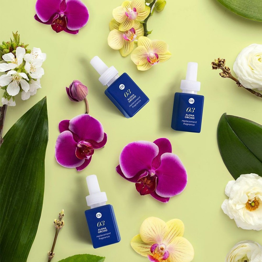 Capri Blue Cb + Pura Diffuser Refill 2-Pack Bundle, Aloha Orchid | Pura Smart Home Fragrance