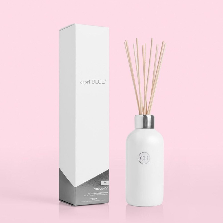 Capri Blue Volcano White Reed Diffuser, 8 Fl Oz | Diffusers