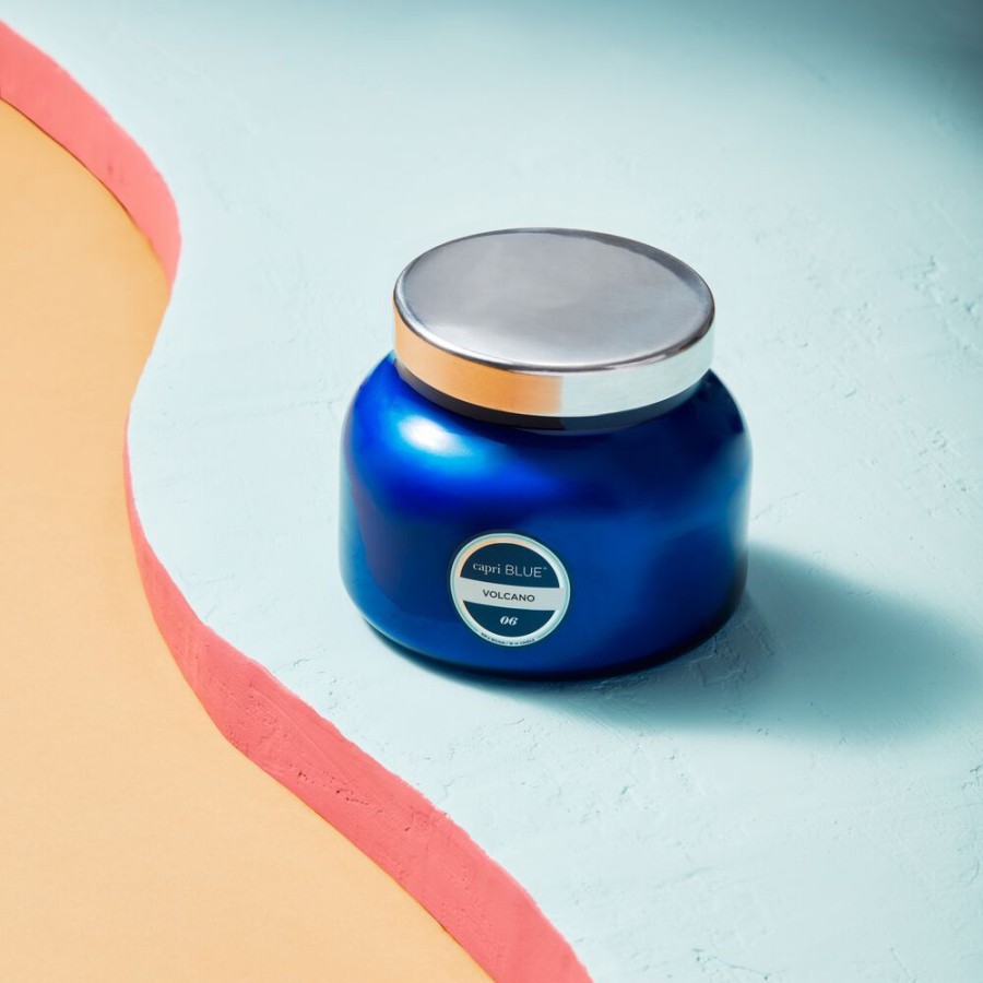 Capri Blue Volcano Blue Signature Jar, 19 Oz | Candles