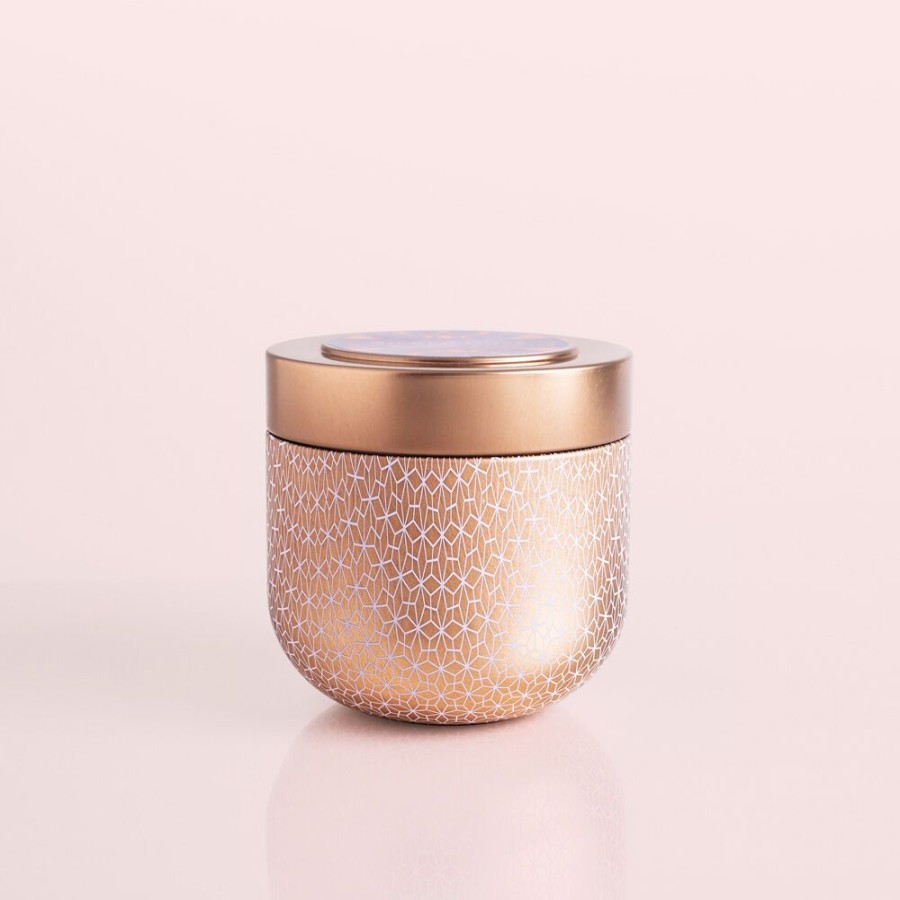 Capri Blue Pink Grapefruit & Prosecco Gilded Tin, 12.5 Oz | Candles