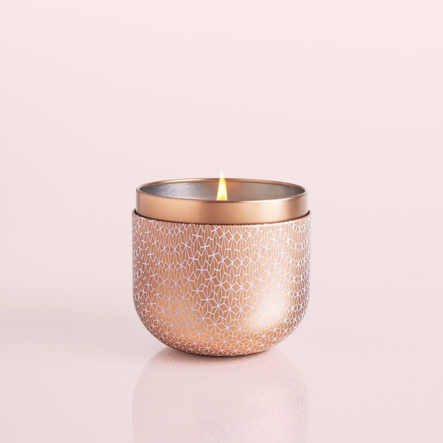 Capri Blue Pink Grapefruit & Prosecco Gilded Tin, 12.5 Oz | Candles