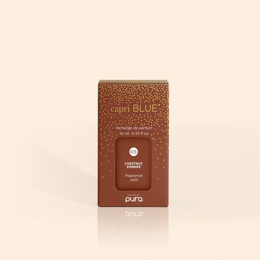 Capri Blue Cb + Pura Diffuser Refill, Chestnut Embers | Pura Smart Home Fragrance
