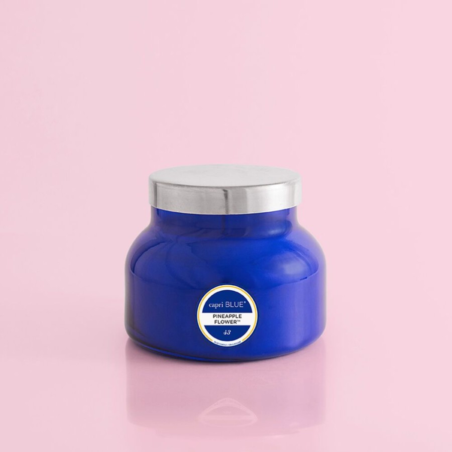 Capri Blue Pineapple Flower Signature Jar, 19 Oz | Candles