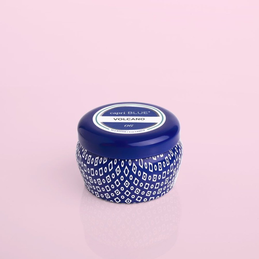 Capri Blue Volcano Blue Mini Tin, 3 Oz | Candles