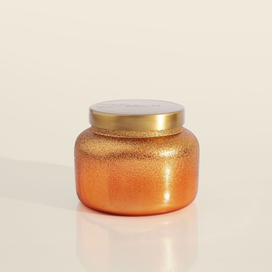 Capri Blue Pumpkin Dulce Glitz Signature Jar, 19 Oz | Candles