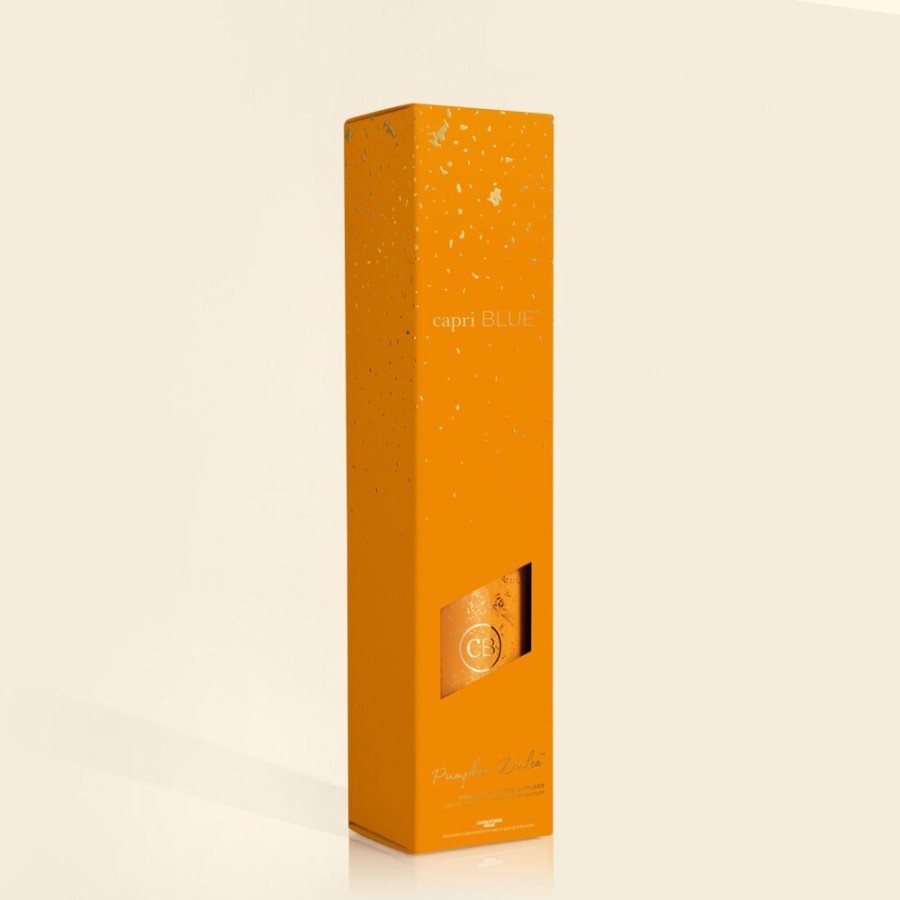 Capri Blue Pumpkin Dulce Glimmer Reed Diffuser, 8 Fl Oz | Diffusers
