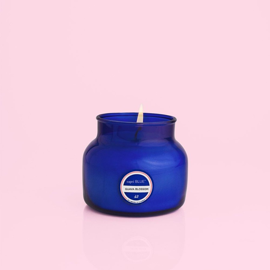 Capri Blue Guava Blossom Petite Jar, 8 Oz | Candles