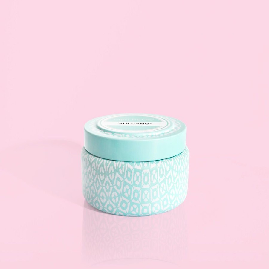 Capri Blue Volcano Aqua Printed Travel Tin, 8.5 Oz | Candles