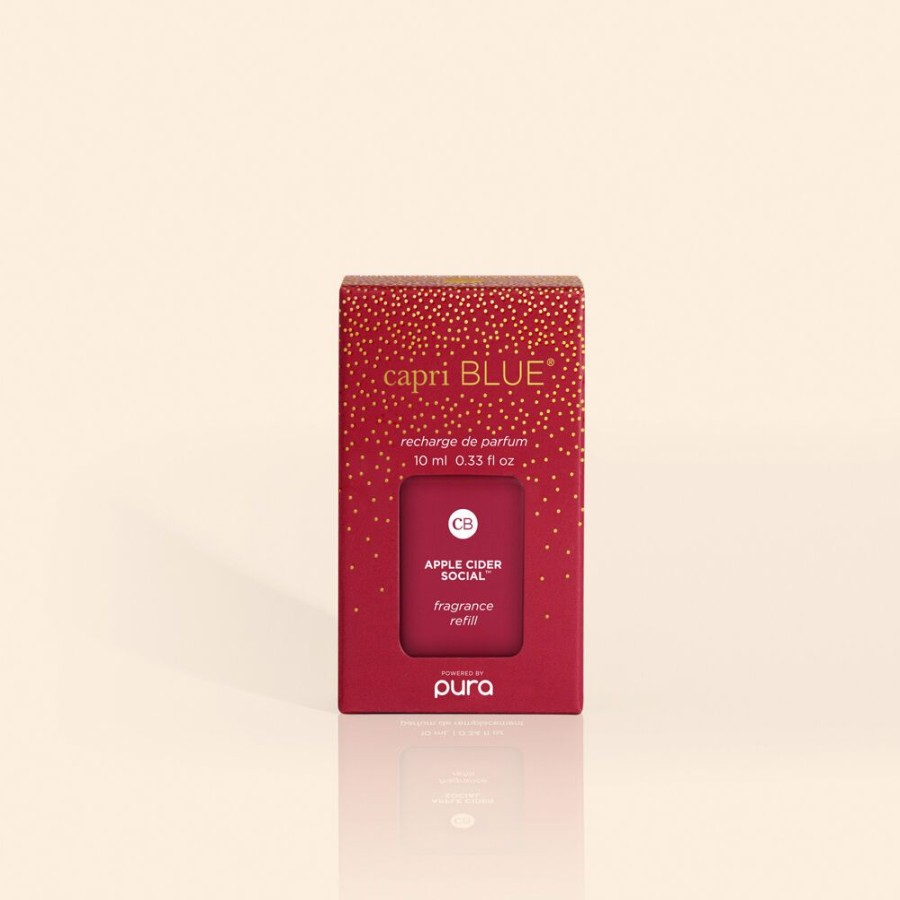 Capri Blue Cb + Pura Diffuser Refill, Apple Cider Social | Pura Smart Home Fragrance