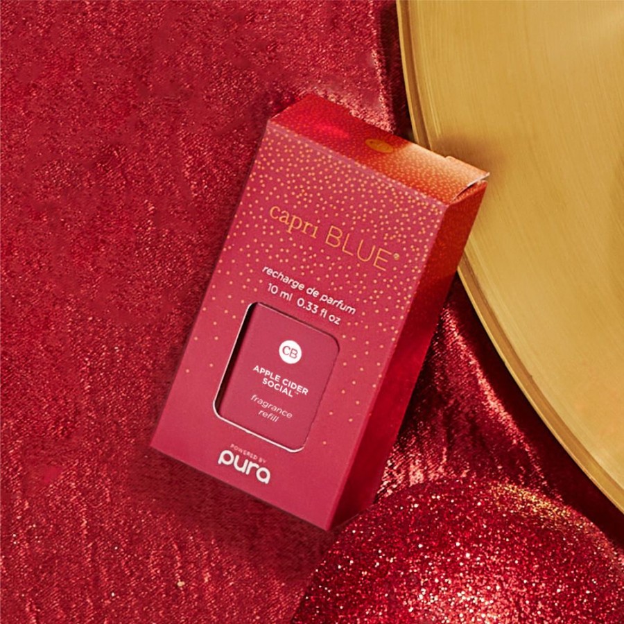Capri Blue Cb + Pura Diffuser Refill, Apple Cider Social | Pura Smart Home Fragrance