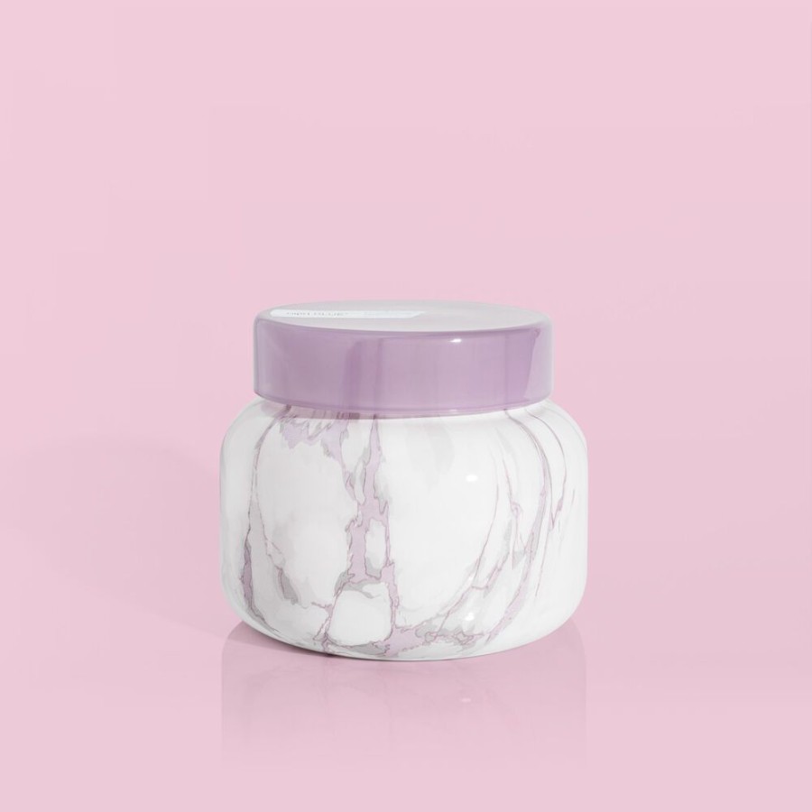 Capri Blue Aloha Orchid Modern Marble Signature Jar, 19 Oz | Candles