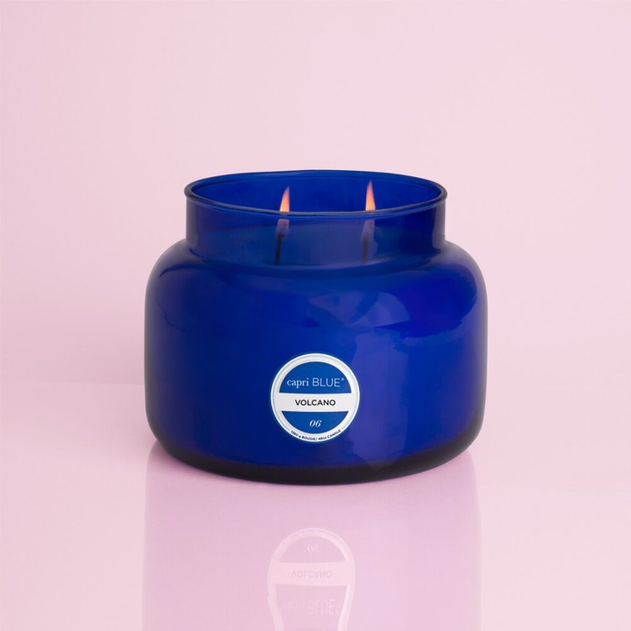 Capri Blue Volcano Blue Jumbo Jar, 48 Oz | Candles